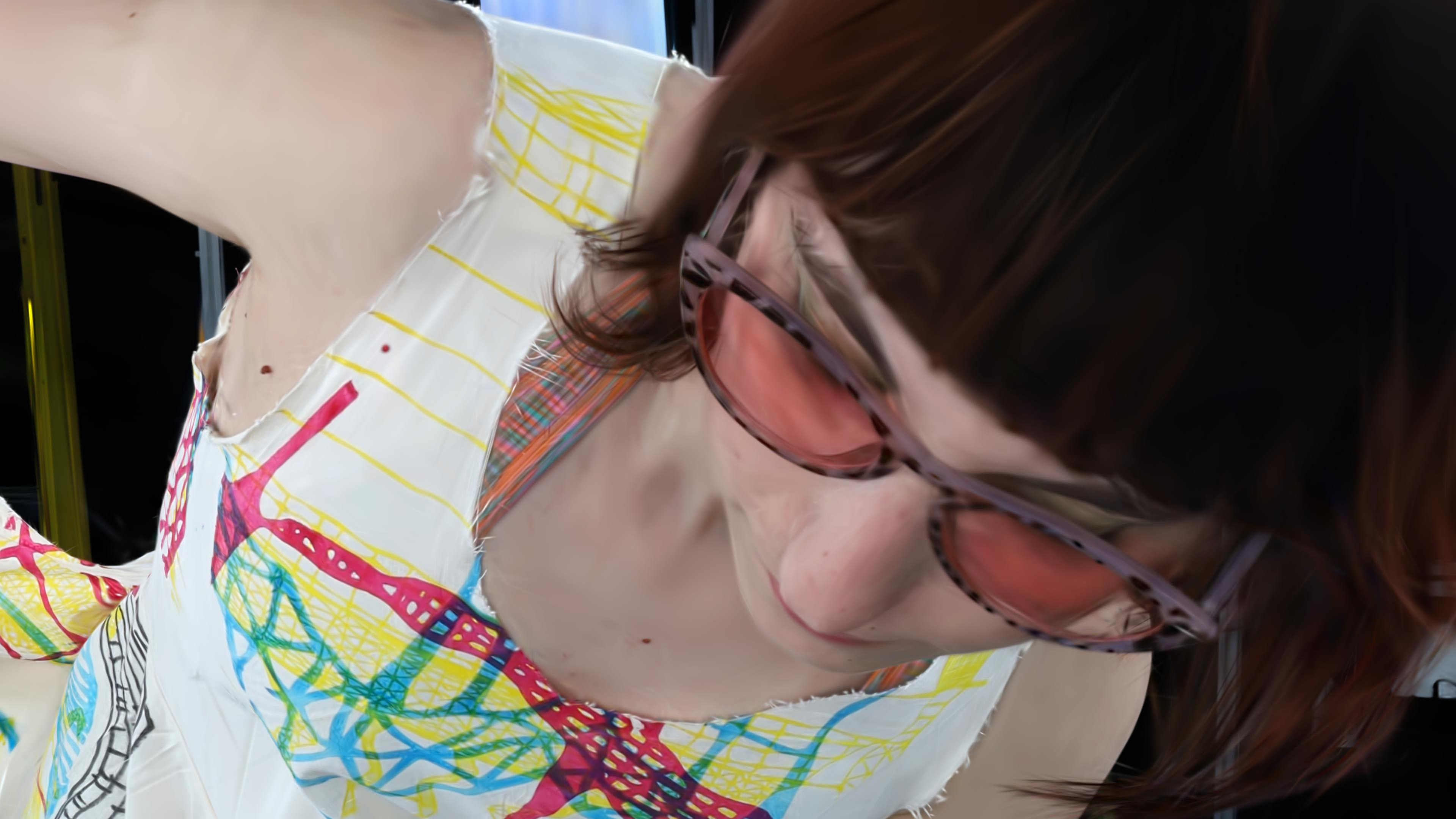 Image 1: Dress 2 Sunglasses and Torso